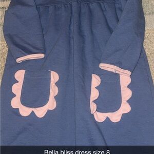Bella Bliss Blue and Pink Kids Dress